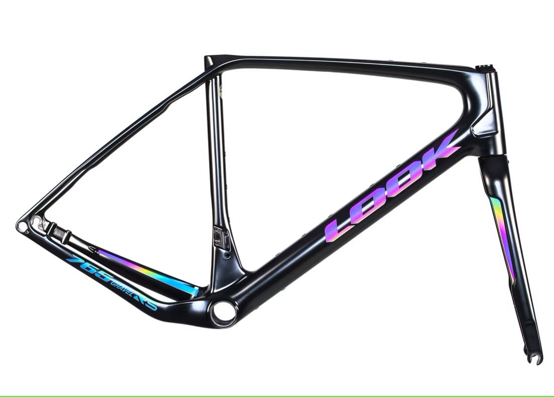 Look 765 RS Rahmenset / frameset Special Edition black chromatic-petrol 2022