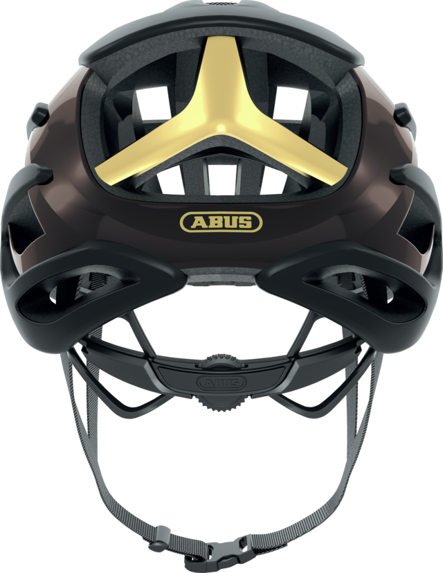 Abus AirBreaker Black-Gold Helm