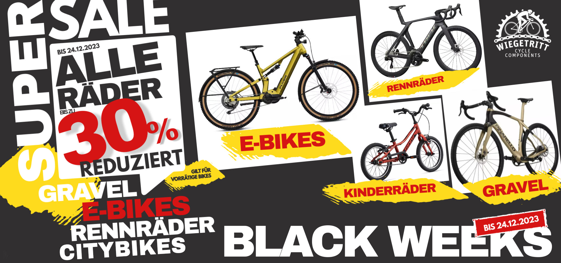 Rabatte auf alle E-Bikes, E-Bikes günstig kaufen, Black Friday, Bremen